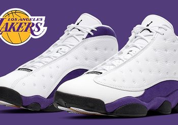 Air Jordan 13 Retro ในสีสันอันเป็นเอกลักษณ์ของยอดทีม Lakers