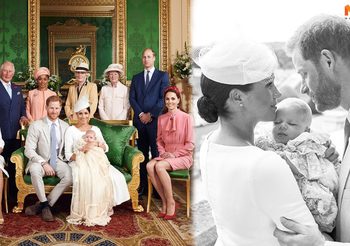 ภาพแห่งความสุข เจ้าชายแฮร์รี่ และ เมแกน พา เจ้าชายอาร์ชี เข้าพิธีศีลจุ่ม