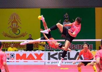 “ปทุมธานี” เจอ “ศรีสะเกษ” ปล่อยทีเด็ดแบ่งแต้ม ส่งท้ายเลกแรก ตะกร้อ ลีก 2019