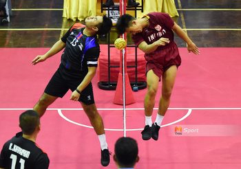 รวมภาพมันส์ๆ ฟาดไม่ยั้ง! ชลบุรี แบ่งแต้ม กรุงเทพฯธน ศึก ตะกร้อ ไทยแลนด์ลีก 2019 นัดที่หก