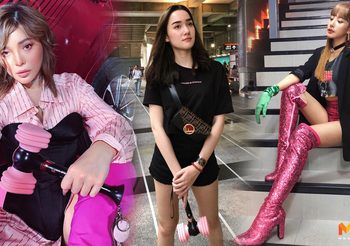 แฟชั่น คอนเสิร์ต BLACKPINK เหล่าบลิ๊งค์ในลุคชมพู ดำ สุดเป๊ะ!!