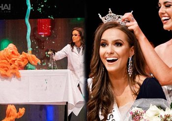 มิติใหม่เวทีขาอ่อน สาวงามโชว์ทดลองวิทยาศาสตร์ คว้ามงกุฎ Miss Virginia 2019