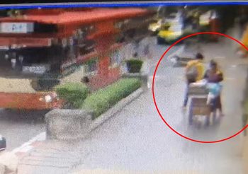 คลิปนาที ชายต้องสงสัย วางระเบิดเก๊หน้า สตช. ล่าสุดจับได้แล้ว