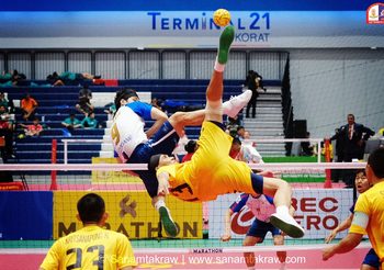 แฟน ตะกร้อ เฮ! โมโน ยิงสด ตะกร้อ คิงส์คัพ 2019