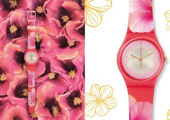 SWATCH ฉลอง MOTHER’S DAY 2019 ด้วยนาฬิกาดีไซน์พิเศษ FIORE DI MAGGIO ลายดอกฮิบิสคัส