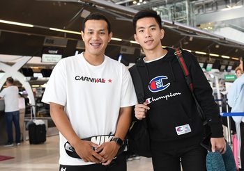 ล่าฝันแดนกระทิงดุ! “พีรพัฒน์-ปาณัสน์” บินลัดฟ้าร่วมทัพ ซานติอาโก