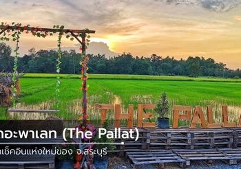เดอะพาเลท (The Pallat) จ.สระบุรี จุดเช็คอินแห่งใหม่ กิน เที่ยว ถ่ายรูปเฟี้ยว ใกล้กรุงฯ