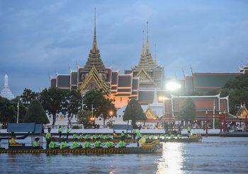 กองทัพเรือ ฝึกซ้อมย่อย ขบวนพยุหยาตราทางชลมารค ครั้งที่2
