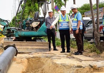 กปน. ทุ่ม 13 ล้าน วางท่อประปาใหม่ เพิ่มความสะดวกสบายให้ประชาชน