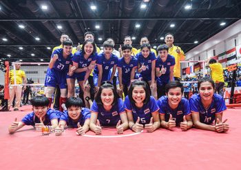 ตะกร้อสาวไทย คว้าแชมป์ทีมชุดคิงส์คัพสมัยที่ 21 ติดต่อกัน