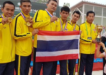 ทีม ตะกร้อ 4 คน จากไทย เตรียมบินลัดฟ้าไปโชว์ฝีเท้าแดนปลาดิบ โอกาสครบรอบ 30 ปี สมาคมตะกร้อญี่ปุ่น