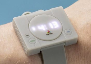 นาฬิกา PlayStation ต้นแบบจากเกมคอนโซลสุดคลาสสิค