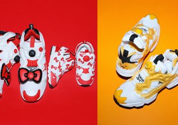 Sanrio x Reebok Instapump Fury นำทีมมาโดย Hello Kitty และ Gudetama