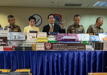 บก.ปคบ.-อย. ร่วมแถลงจับกุม ยาไม่ขึ้นทะเบียน-ผลิตภัณฑ์เสริมความงามผิดกฎหมาย