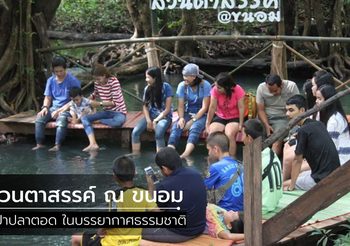 สวนตาสรรค์ ณ ขนอม สปาปลาตอด ในบรรยากาศธรรมชาติ
