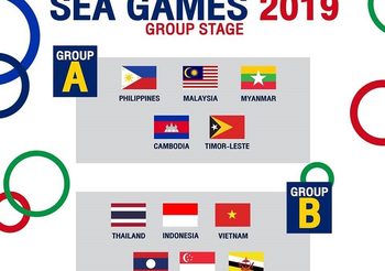มาอีกแล้ว! ไทยร่วมสายเวียดนาม-อินโด บอลชายซีเกมส์2019