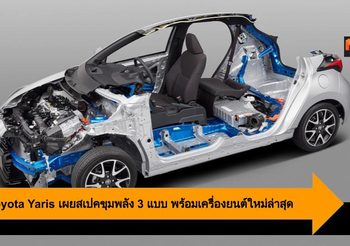 2020 Toyota Yaris เผยสเปคขุมพลัง 3 แบบ พร้อมเครื่องยนต์ M15A ใหม่ล่าสุด