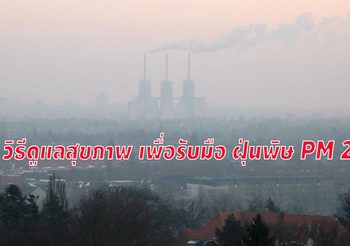 8 วิธีรับมือ ฝุ่นละออง PM 2.5 ที่กลับมาเยือนประเทศไทยอีกครั้ง