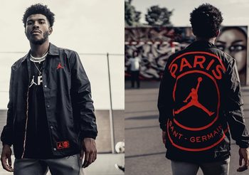 Paris Saint-Germain และ Jordan Brand เปิดตัวแจ็คเก็ตโค้ช สำหรับคนที่พลาดคอลเลคชั่นแรก!!