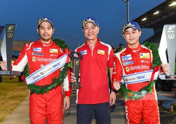 ปิติ , กันตศักดิ์ ควบเฟอร์รารี่ 488 จีที คว้าแชมป์ส่งท้ายเรซสุดท้าย ไทยแลนด์ ซูเปอร์ ซีรีส์