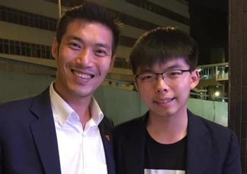 ‘โจชัว หว่อง’ ถ่ายรูปคู่ ‘ธนาธร’ ชี้เป็นผู้มีอุดมการณ์คล้ายกัน