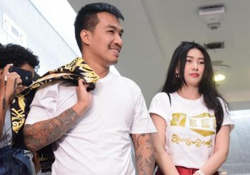 ‘เสี่ยโป้’ ควง ‘อีฟ แม็กซิม’ แจ้งความ ปอท.ถูกมือดีปลอมไลน์หลอกขายครีม