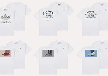 adidas Originals เปิดตัวเสื้อยืดสุดเอ็กซ์คลูซีฟ โดดเด่นด้วยลายสนีกเกอร์ยอดฮิต 6 แบบ