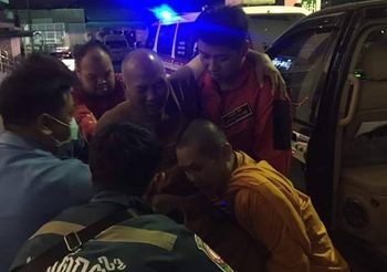 หลวงพ่ออลงกต ปลอดภัยแล้ว หลังประสบอุบัติเหตุรถชน ที่ลพบุรี