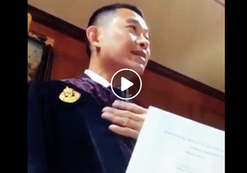 เผยคลิป คณากร เพียรชนะ อธิบายการตัดสินคดี ก่อนคนโยงเข้าเหตุยิงตัวเอง