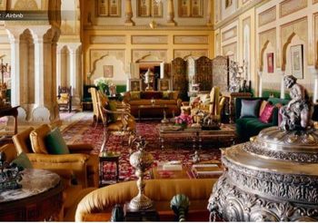 ราชวงศ์ชัยปุระ นำพระราชวังเข้าสู่ระบบ Airbnb ค่าเข้าพักคืนละ 2.4 แสนบาท