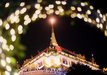 คนยังล้นหลาม เที่ยวชมงานวัดย้อนยุค ภูเขาทอง