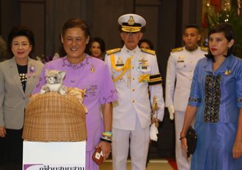สมเด็จพระเทพฯ เสด็จเปิดนิทรรศการแมวเอ๋ย แมวเหมียว