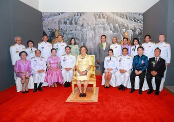 สมเด็จพระเทพ ทอดพระเนตรนิทรรศการพิเศษ จิ๋นซีฮ่องเต้