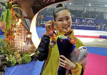 เบญจพร คว้าทองยิมนาสติกลีลา ซีเกมส์ 2019 เหรียญแรกในรอบ 8 ปี