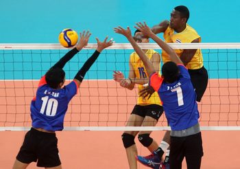 ทีมตบหนุ่มไทย ชนะ เมียนมาร์ สบายมือ 3-0 เซต ฉลุยตัดเชือก ซีเกมส์