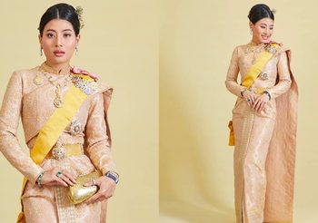 พระองค์หญิงสิริวัณณวรีฯ ทรงฉลองพระองค์ไทยศิวาลัย เสด็จในขบวนพยุหยาตราทางชลมารค