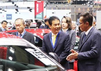 รมต.เทวัญตรวจเยี่ยมชม งาน Motor Expo 2019