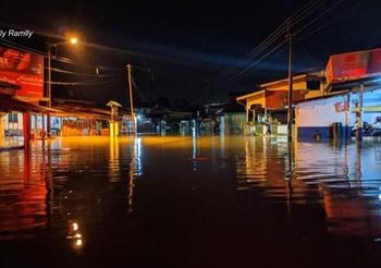 เกิดเหตุน้ำท่วมอย่างหนักในมาเลเซีย