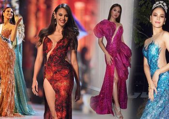 4 ชุดราตรี แคทรีโอน่า เกรย์ ความหมายลึกซึ้ง ผลงานจากดีไซเนอร์แบรนด์เดียว!