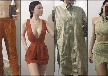สาวนักตัด เปลี่ยนเสื้อผ้ามือสองสุดเชย ให้กลายเป็นชุดใหม่เปรี้ยวปรี๊ด ด้วยตนเอง