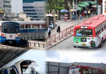 รถเมล์ ขสมก. – รถไฟฟ้า เปิดให้บริการฟรี ชวน ปปช. ร่วมพระราชพิธีฯ  เสด็จพระราชดำเนินเลียบพระนคร