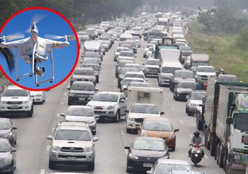 ‘ศักดิ์สยาม’ ลุยใช้ ‘โดรน’ จัดจราจรแก่รถติดทุกเทศกาล
