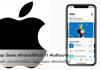 App Store ทำลายสถิติสร้างรายได้กว่า 386 ล้านเหรียญ เพียงวันเดียวเท่านั้น