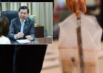 ปลัดแจง!! ไม่ได้ให้ทีวี เบลอถุงพลาสติก