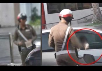 รองโฆษกฯ แจงเหตุคลิป ตร.รับเงินแทนการเขียนใบสั่ง
