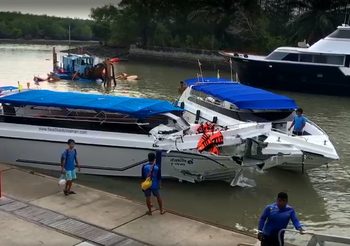เกิดเหตุเรือชนกันที่ภูเก็ต ทำคนเสียชีวิต 2 เจ็บอีกเพียบ