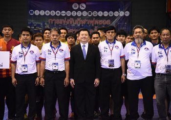 “สมพร”เปิดงานโต๊ะเล็กรัฐวิสาหกิจ การทางพิเศษฯรับบทเจ้าภาพ