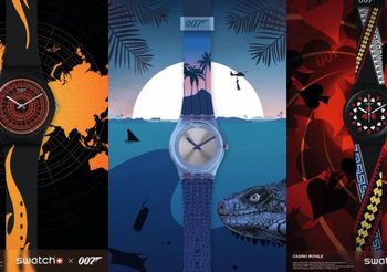 SWATCH (สวอท์ช) เอาใจสาวกเจมส์ บอนด์ ออกเรือนเวลาคอลเลคชั่นใหม่ล่าสุด