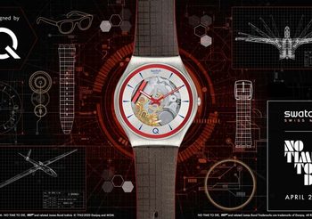 SWATCH เปิดตัว “Q Watch” นาฬิกาลิมิเต็ดเอดิชั่นคู่กายสายลับ Q บนภาพยนตร์เจมส์ บอนด์แห่งปี 2020