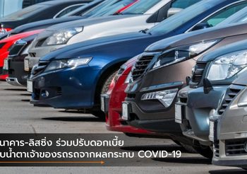 ธนาคาร-ลิสซิ่ง ร่วมปรับดอกเบี้ย ซับน้ำตาเจ้าของรถรถจากผลกระทบ COVID-19